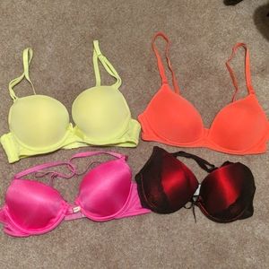 Set of 4 Bras (34B)